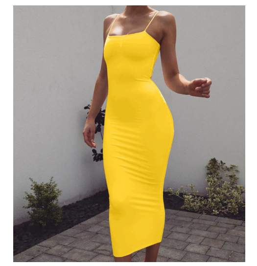 VESTIDO DE TIRANTES