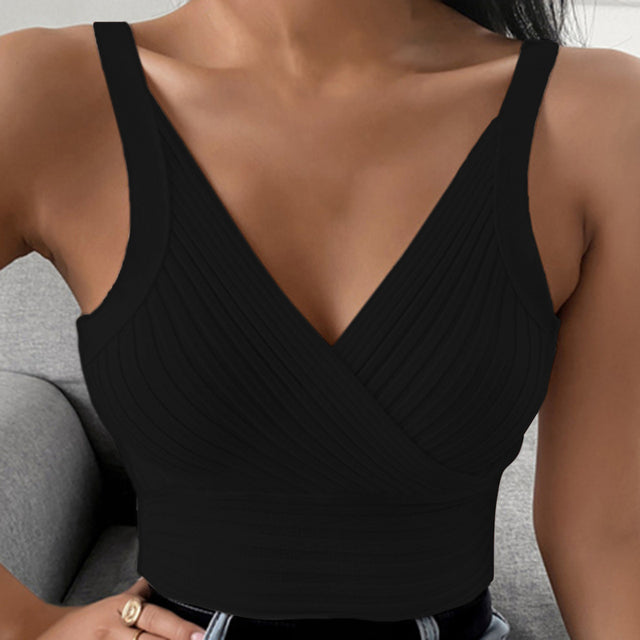 TOP CUELLO EN V