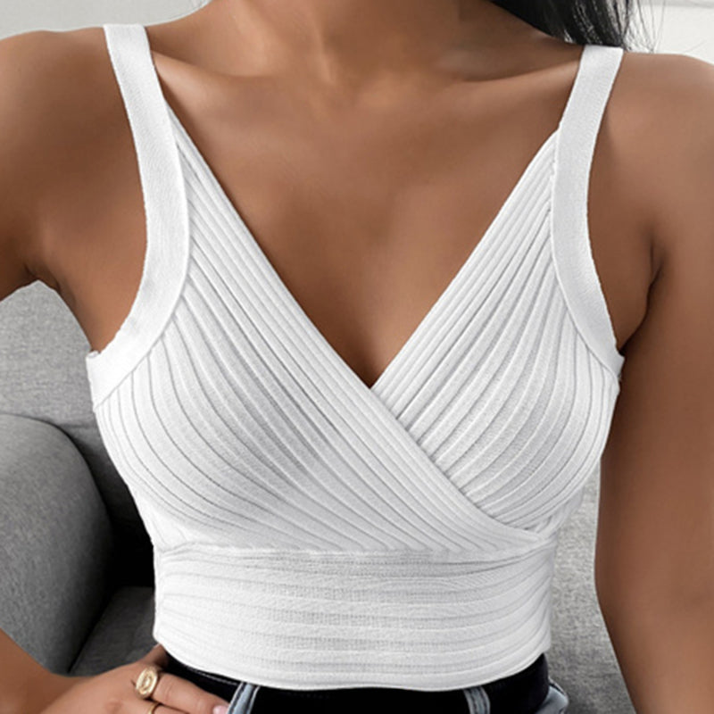 TOP CUELLO EN V