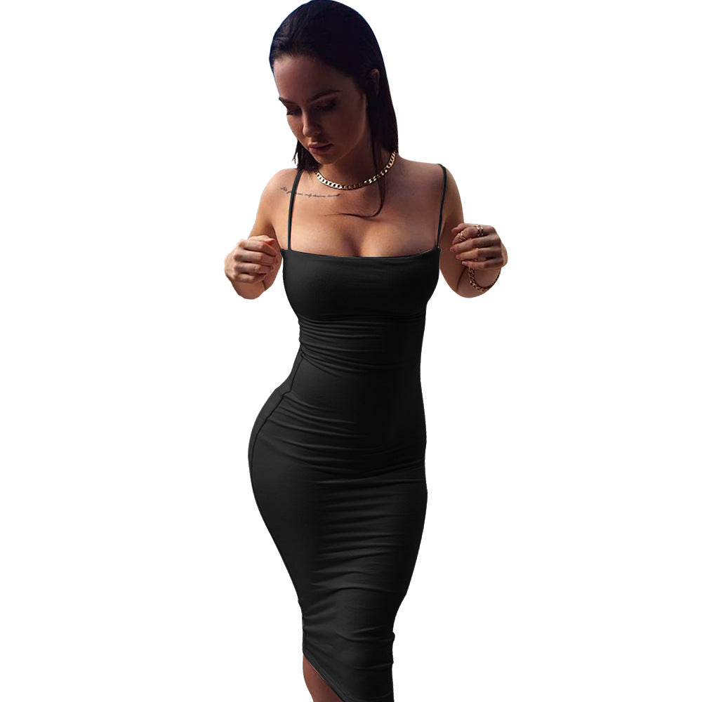 VESTIDO DE TIRANTES
